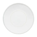 Costa Nova 13.5" Friso White Stoneware Serving Platter - FIP343-WHI