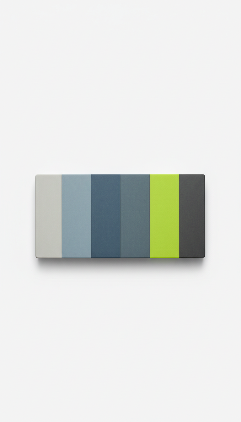Minimalist composite cutting board with non-slip edges